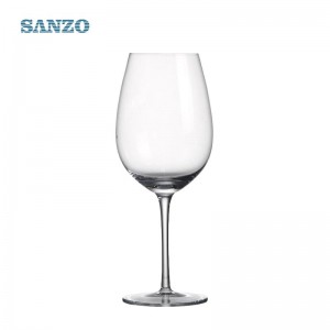 SANZO Acryl drijvend wijnglas Handgeschilderde Stemless bril Cup Frosted Letter Decal Handgeblazen